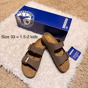 Birkenstock Kids Tan Sandals